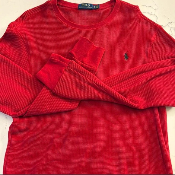 Ralph Lauren Other - Ralph Lauren Men's Red Crewneck Thermal Shirt Athletic Hiking SZ XL